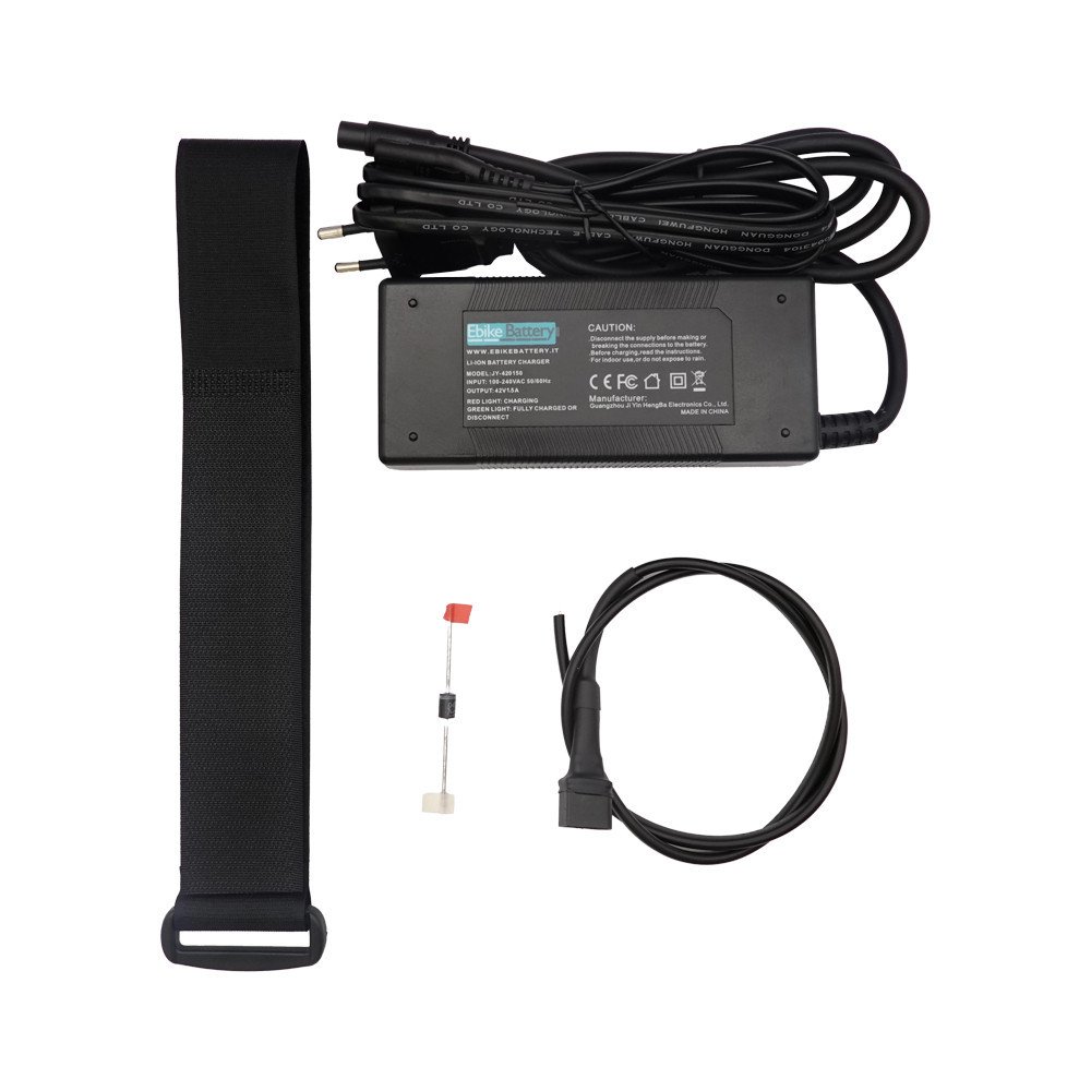 Ebike Battery Batteria al litio carbon extender per e-bike 36V 250Wh