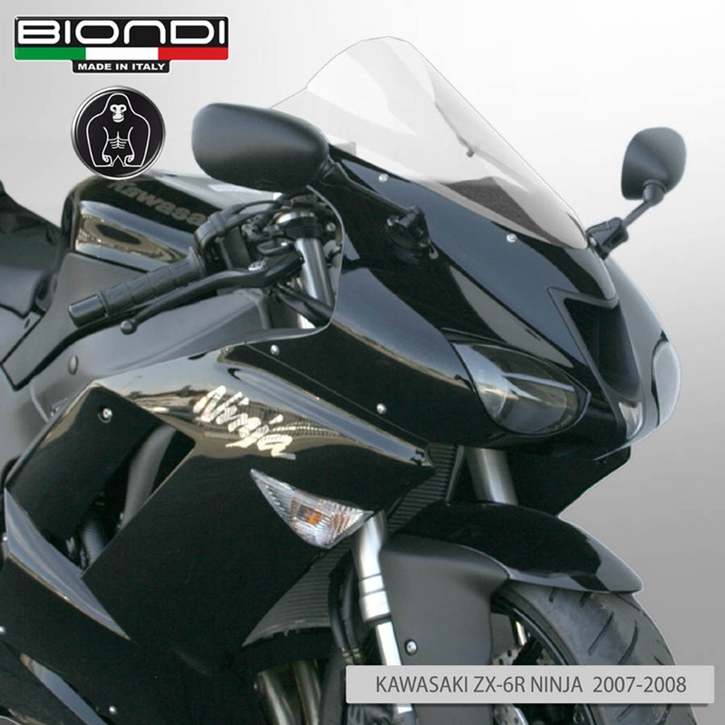 BIONDI WINDSHIELD KAWASAKI ZX6R 63605-06 NEUTRO