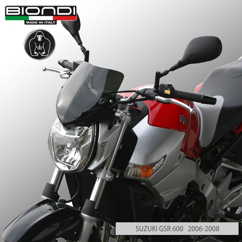 BIONDI CUPOLINO SUZUKI GSR 600 06 FUME DARK