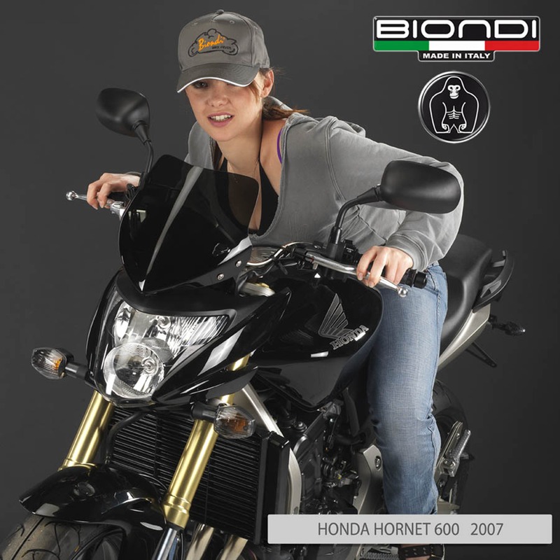 BIONDI WINDSHIELD HONDA HORNET 600 07FUME DARK
