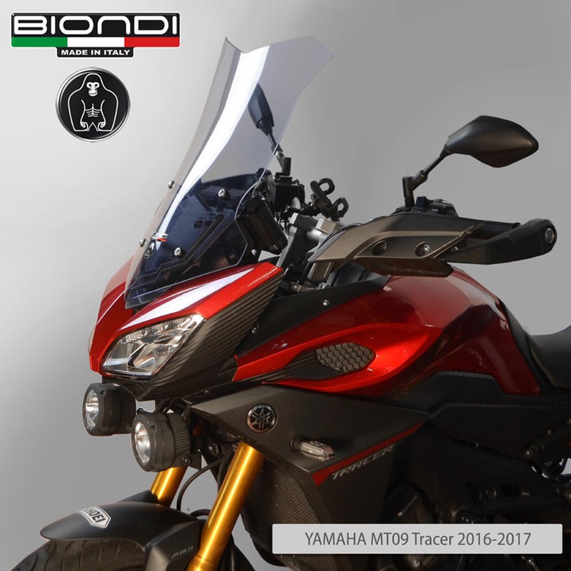 BIONDI WINDSHIELD YAMAHA MT09 TRACER15-17 FUME