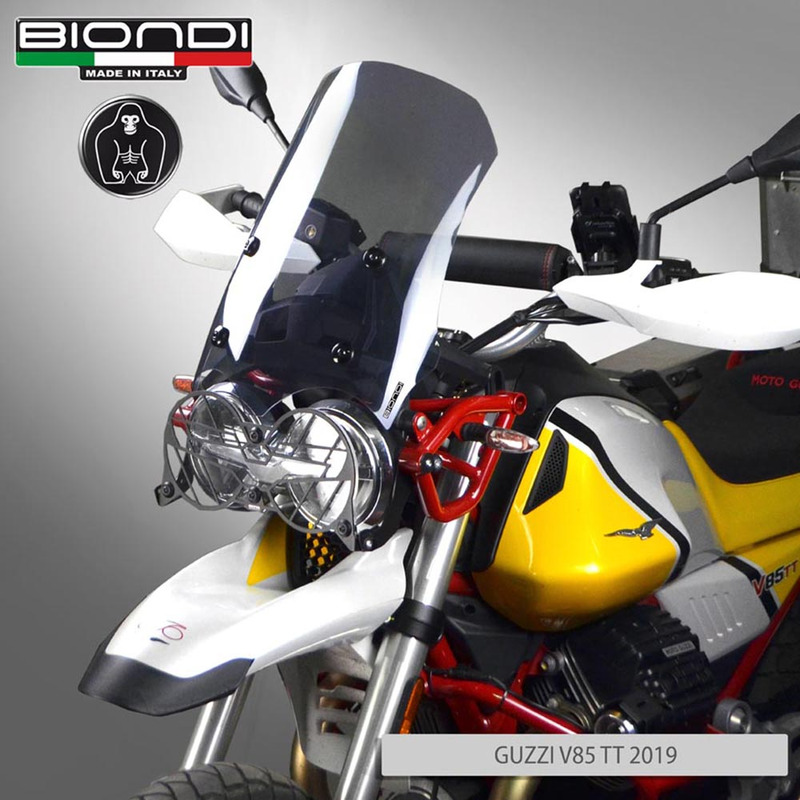 BIONDI CUPOLINO MOTO GUZZI V85TT 19-ALTO FUME