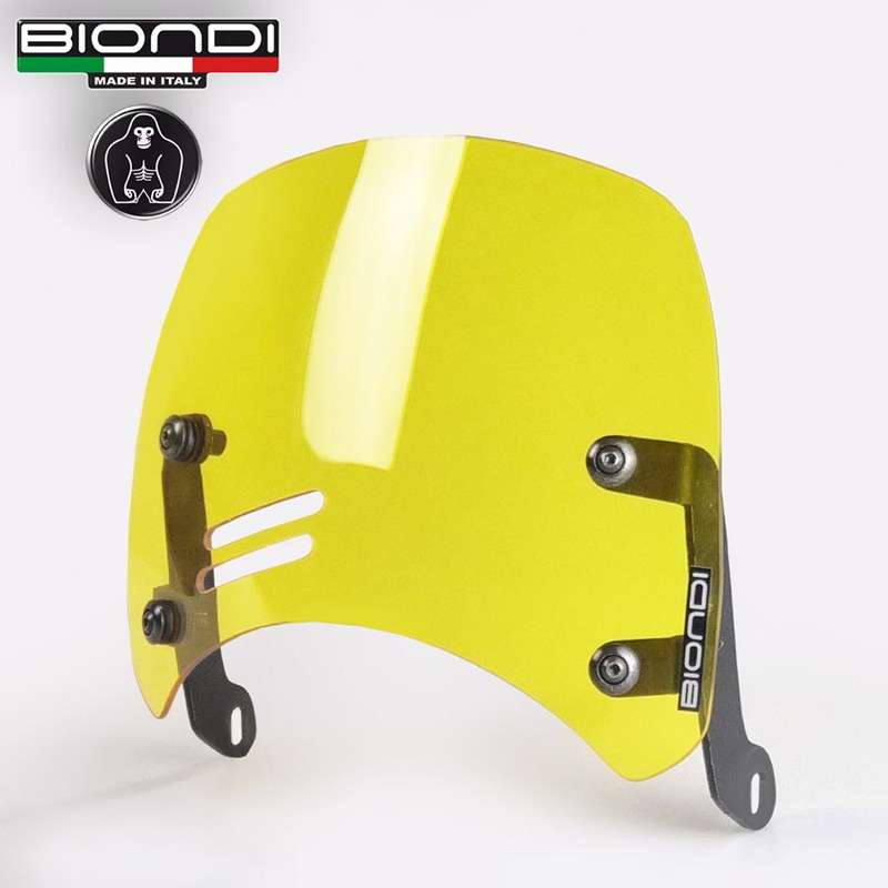 BIONDI CUPOLINO MOTO GUZZI V7 III 17-20 V9 BOBBER GIALLO