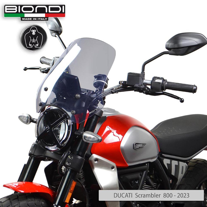BIONDI CUPOLINO DUCATI SCRAMBLER 80023- TOURING FUME\' CHIARO