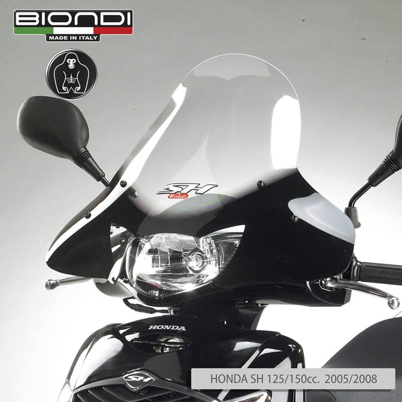 BIONDI WINDSCREEN WILD HONDA SH 125WITH SCREEN PRINTING