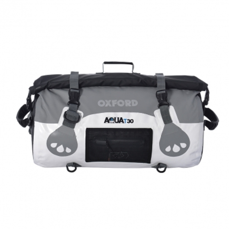 OXFORD AQUA T-50 ROLL BAG - WHITE/GREY