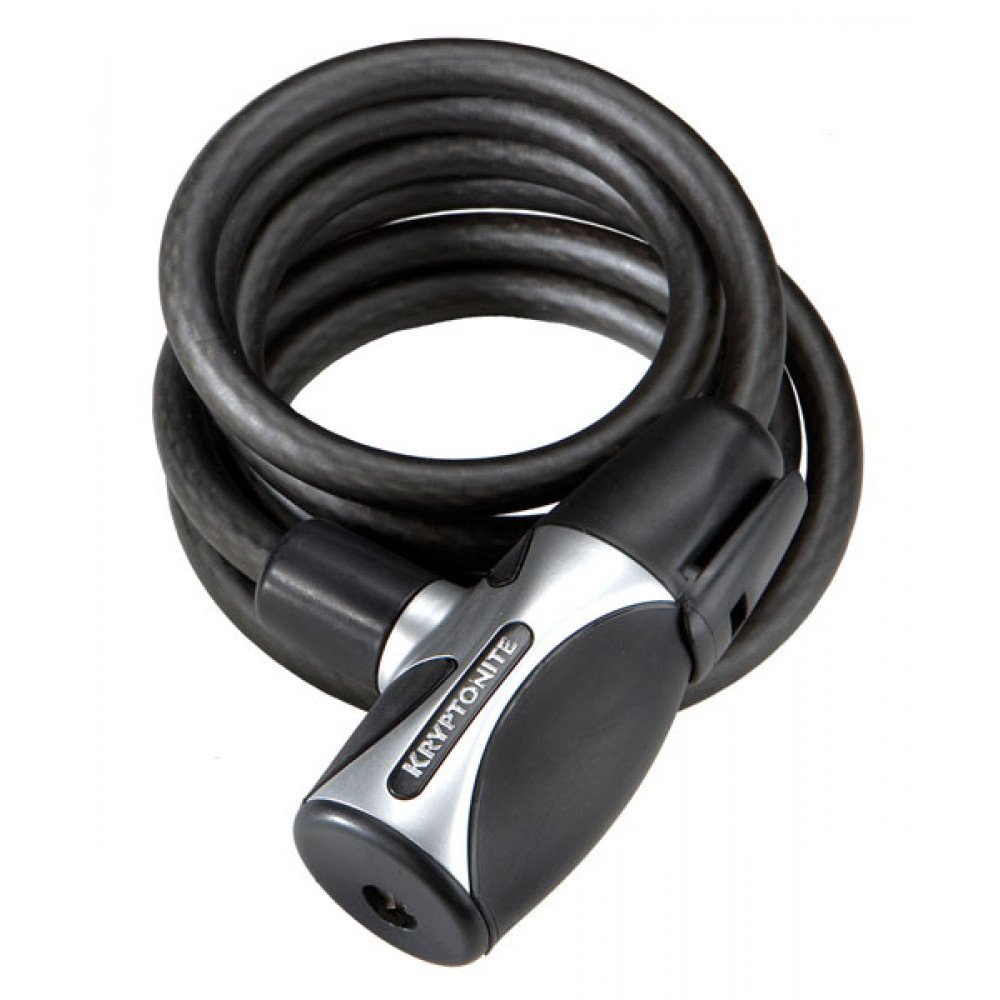 Spiral cable lock KRYPTOFLEX 1018 - black