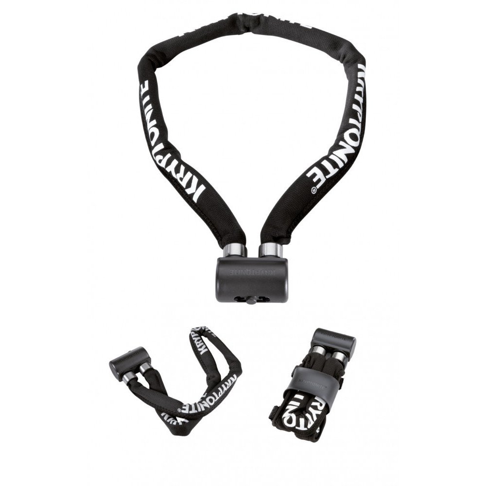 Foldable chain lock KEEPER 695 - black