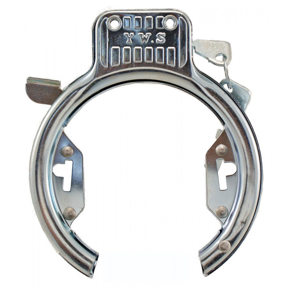 Frame ring lock WITH HOLES - black