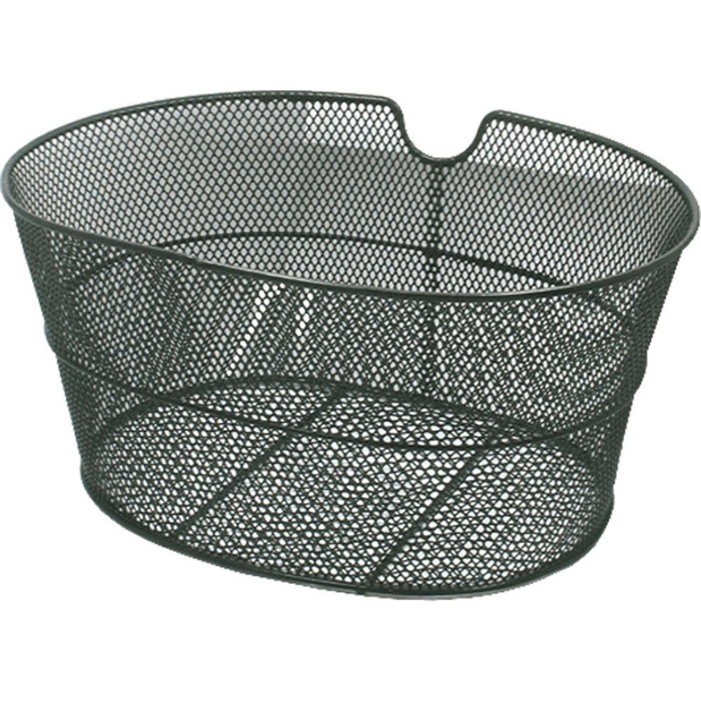 Front basket OVAL - black