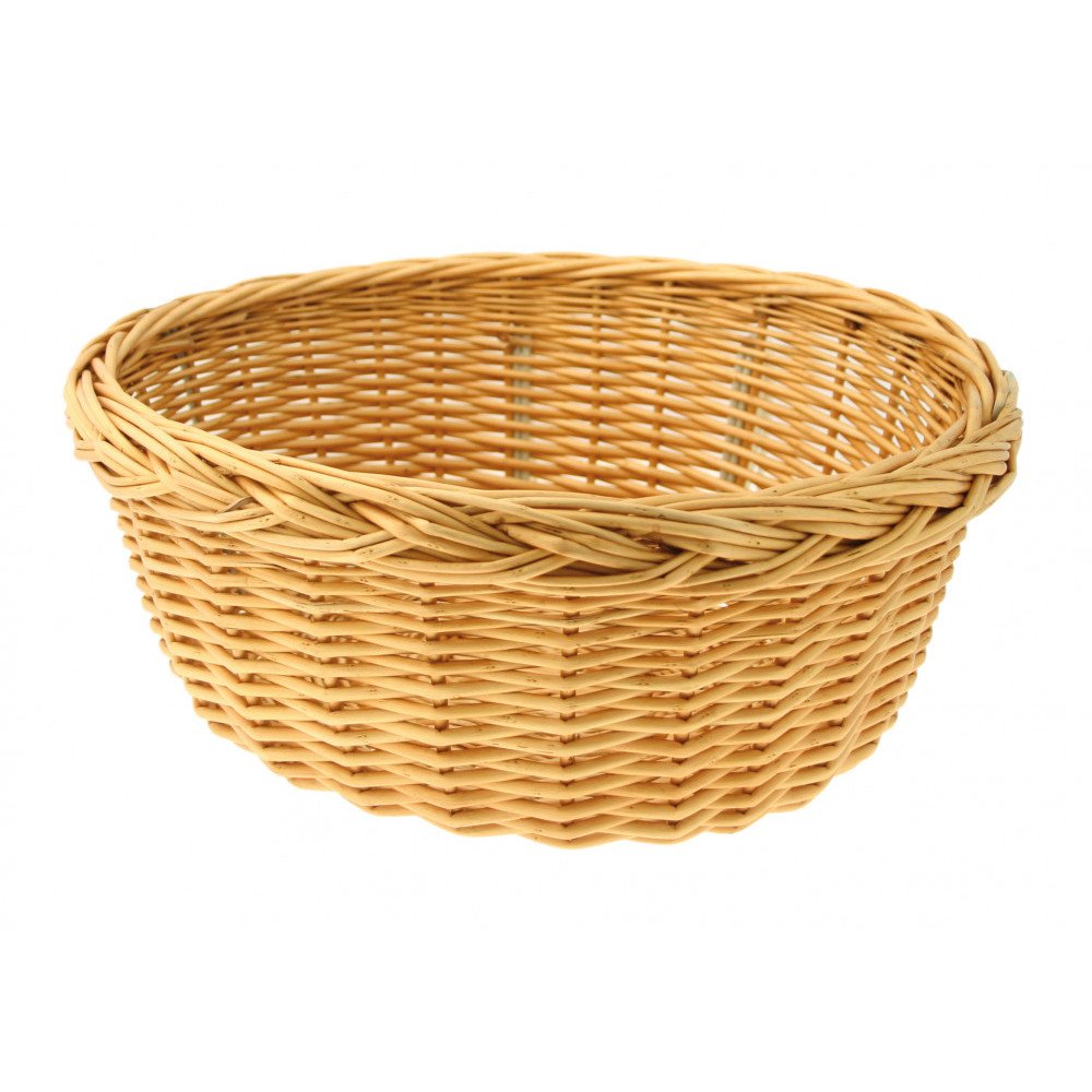 Front basket WICKER BIG - natural