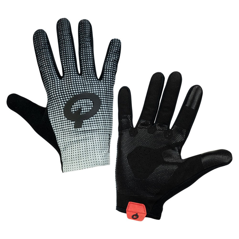 Gloves BLEND LONG FINGER - L, black white