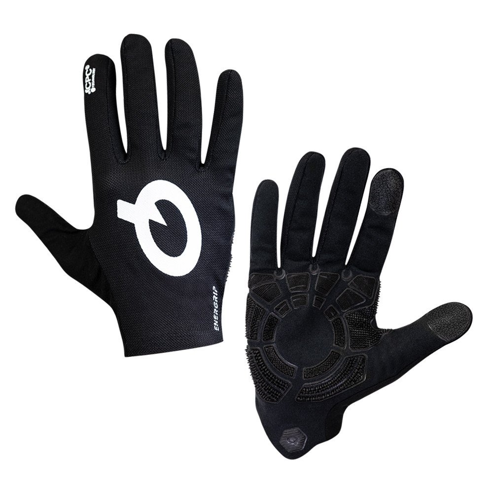 Gloves ENERGRIP LONG FINGER - S, black white