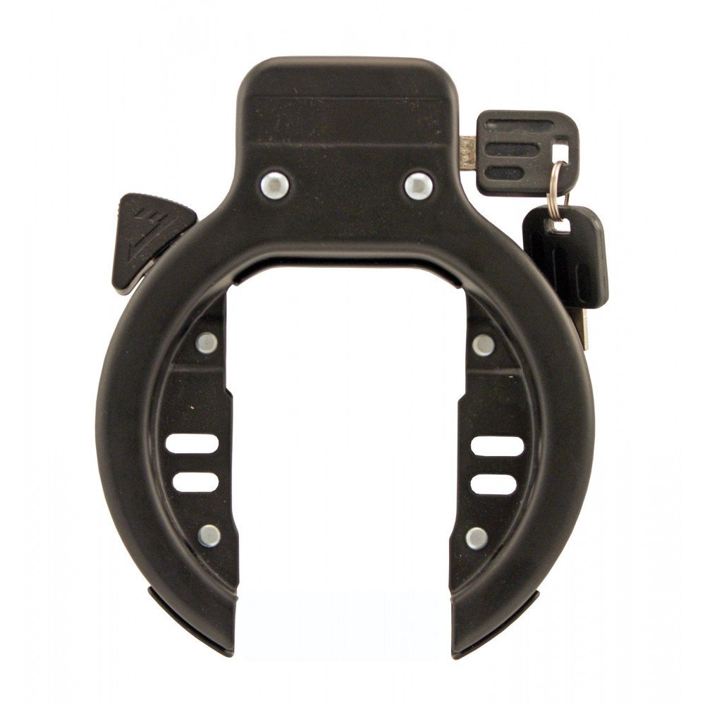 Frame ring lock DELUXE WITH SCREWS - black