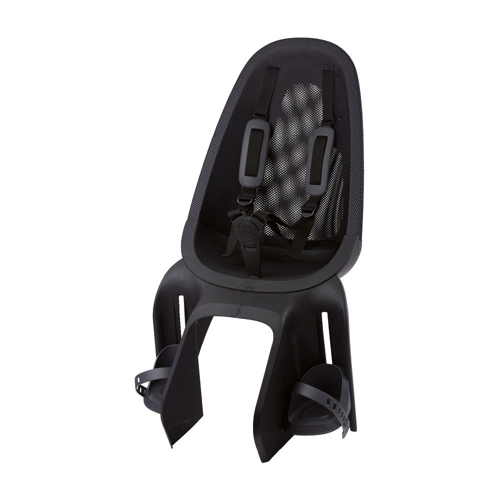 Rear child bike seat AIR REAR rack mount - black