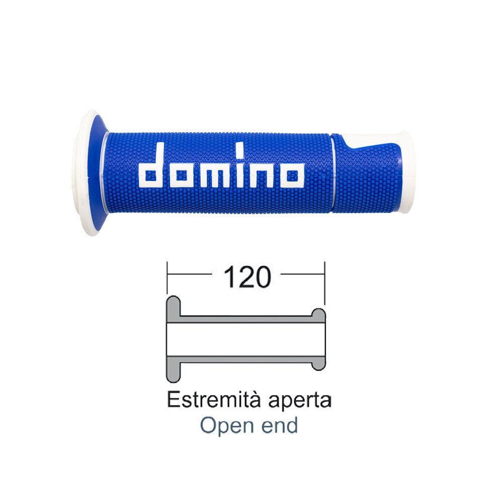 DOMINO Grips Road-Racing blue/white