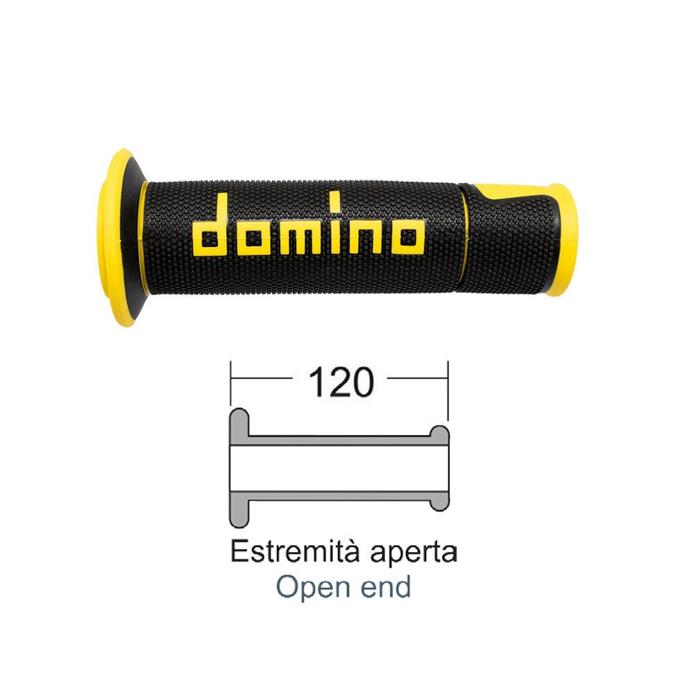 DOMINO Grips Road-Racing black/yellow