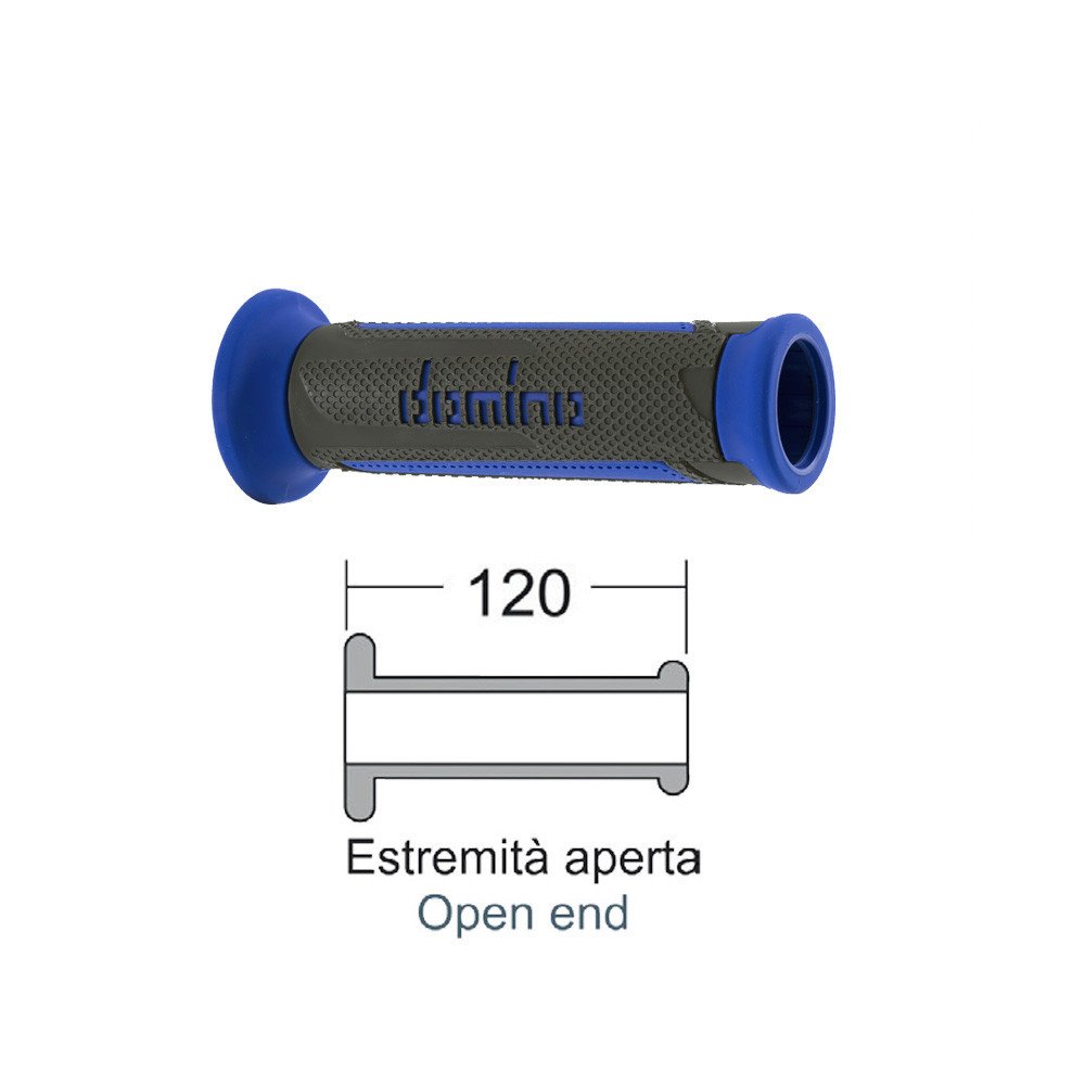 DOMINO Grips Turismo blue/anthracite