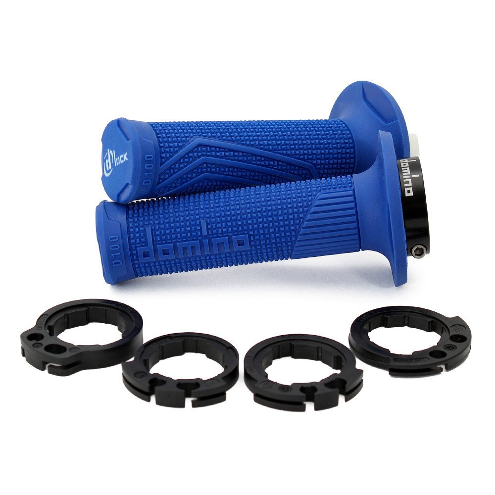 DOMINO Grips D-lock blue with ferrule D10046C4800A9-0 - Blue