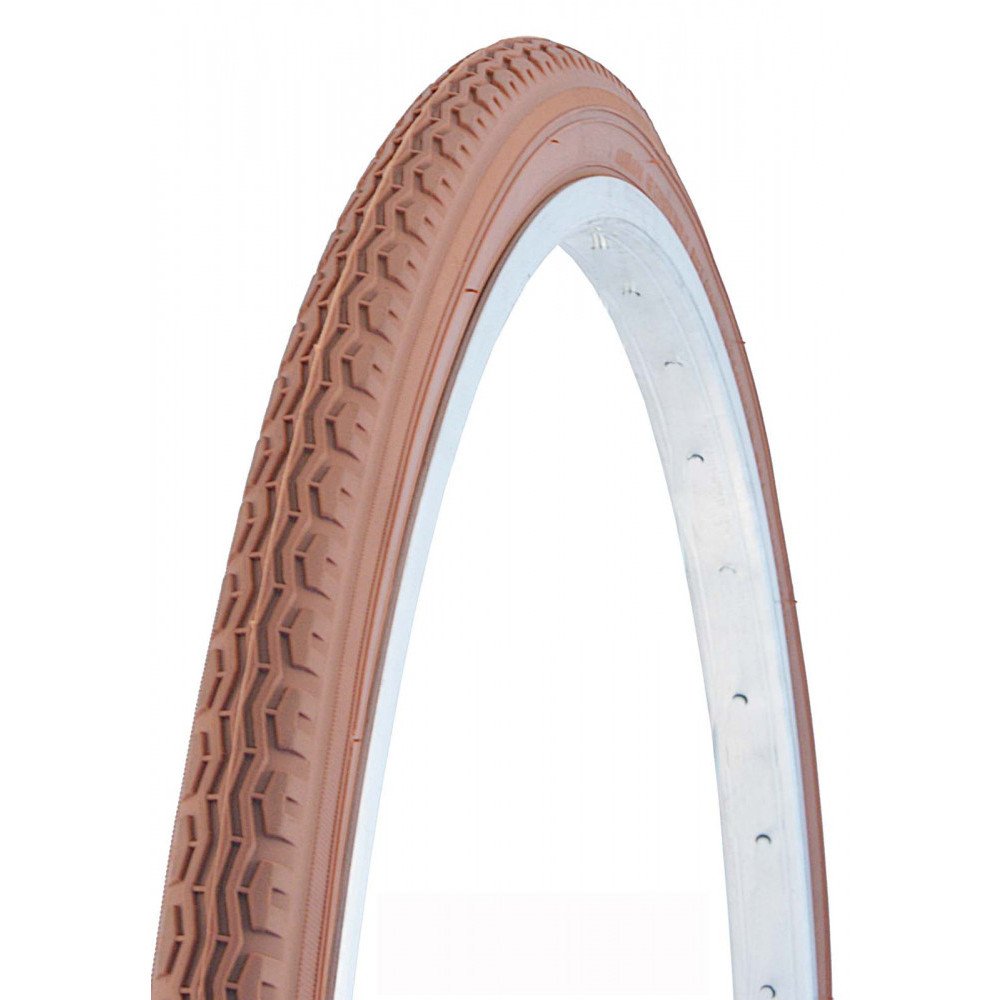 Tyre K199 - 26X1-3/8, brown, rigid