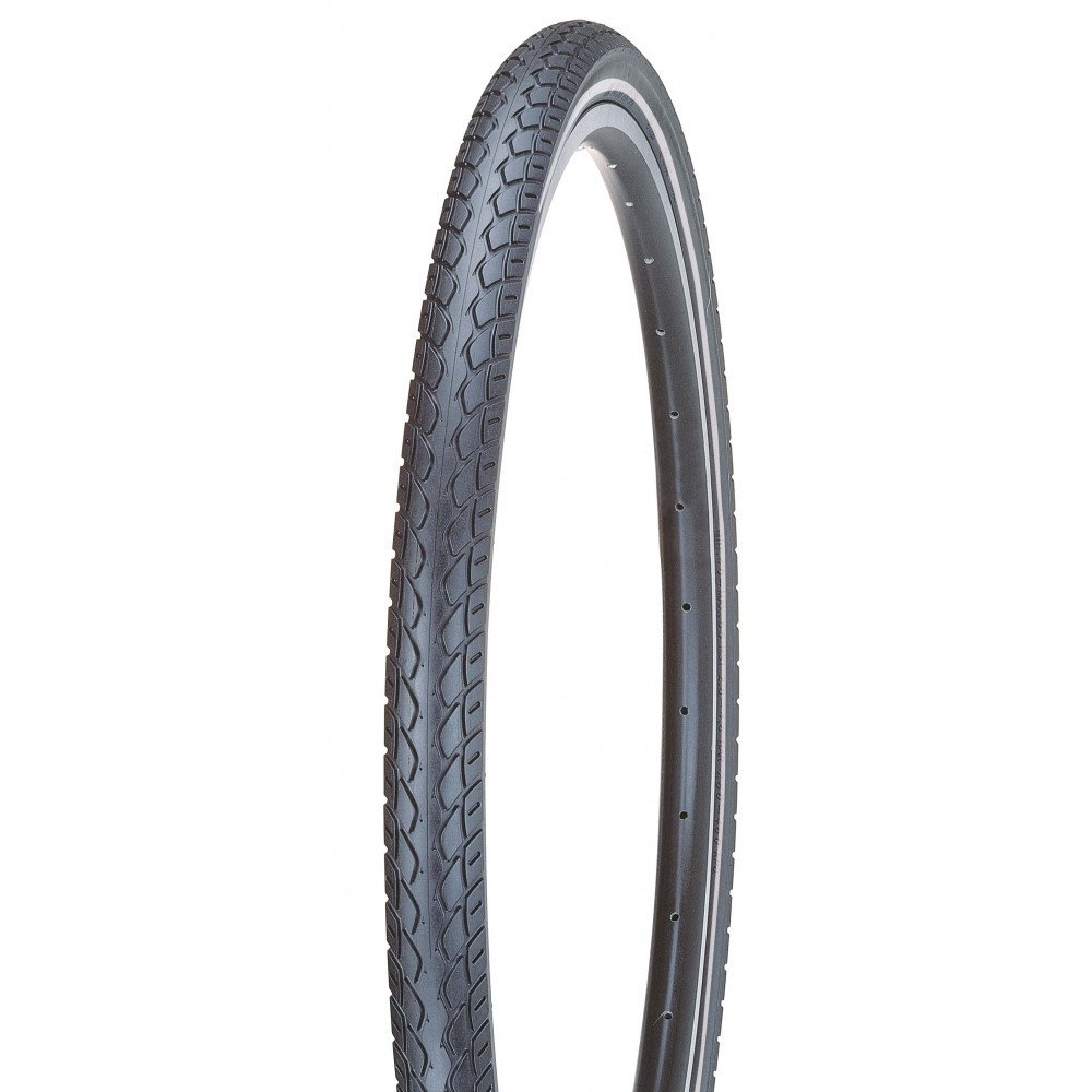 Tyre E-BIKE - 24X1.75, black reflective, KS, SRC, rigid