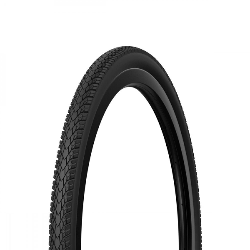 Tyre KWICK DRUMLIN CARGO - 24X2.40, black reflective, KS, SINGLE TREAD, rigid