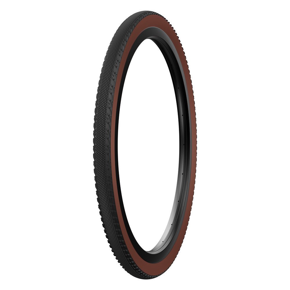 Tyre ALLUVIUM - 700X40, black brown (classic), GCT, Single Tread