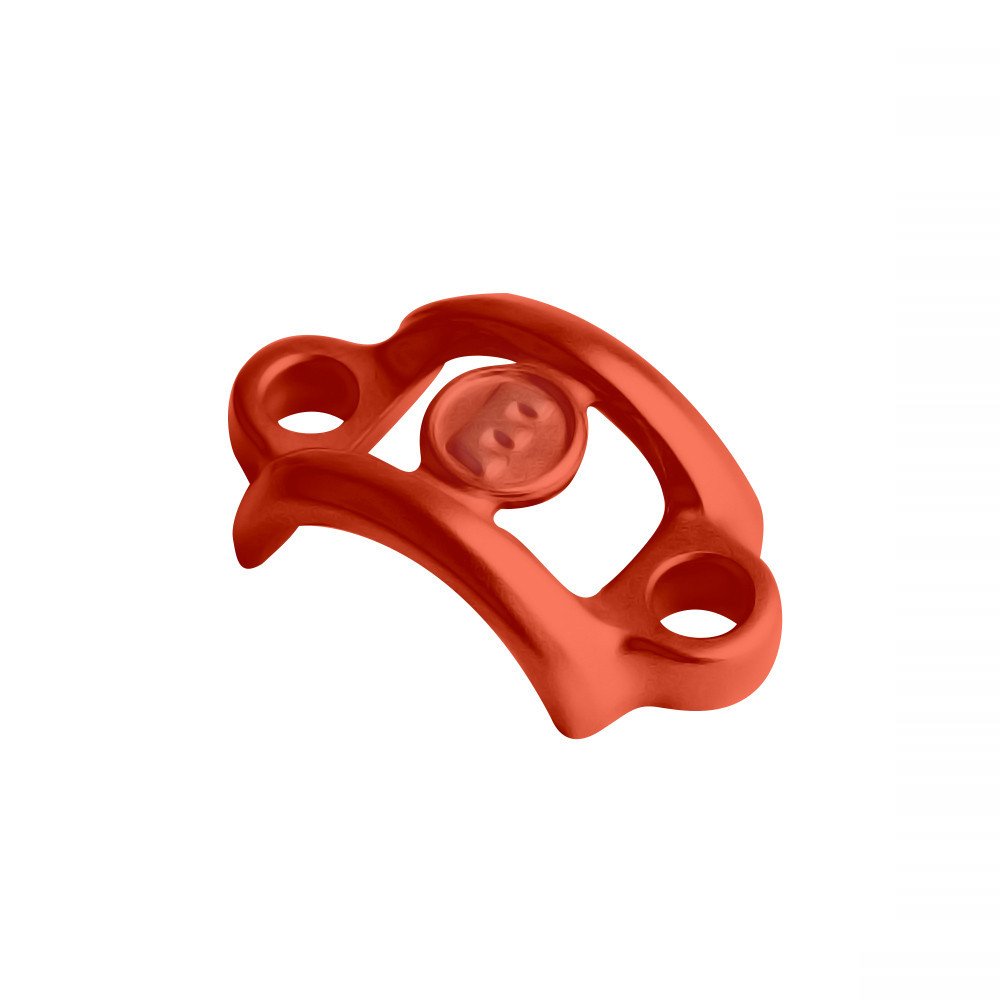 Brake lever clamp - neon red