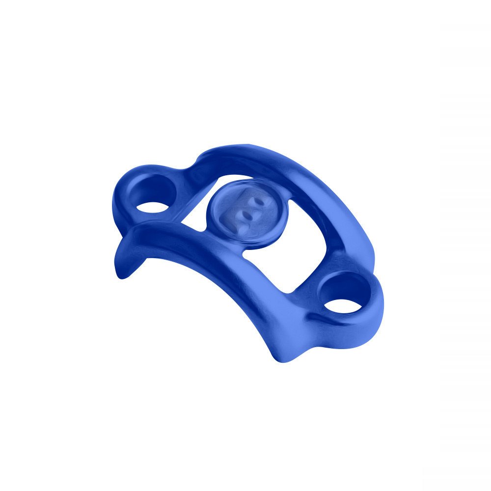 Brake lever clamp - blue