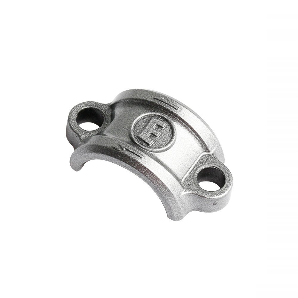 Brake lever clamp - silver