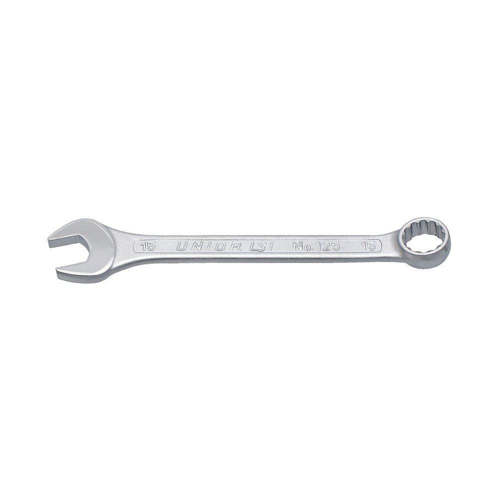 Combination wrench, short type 125/1 - 25 mm