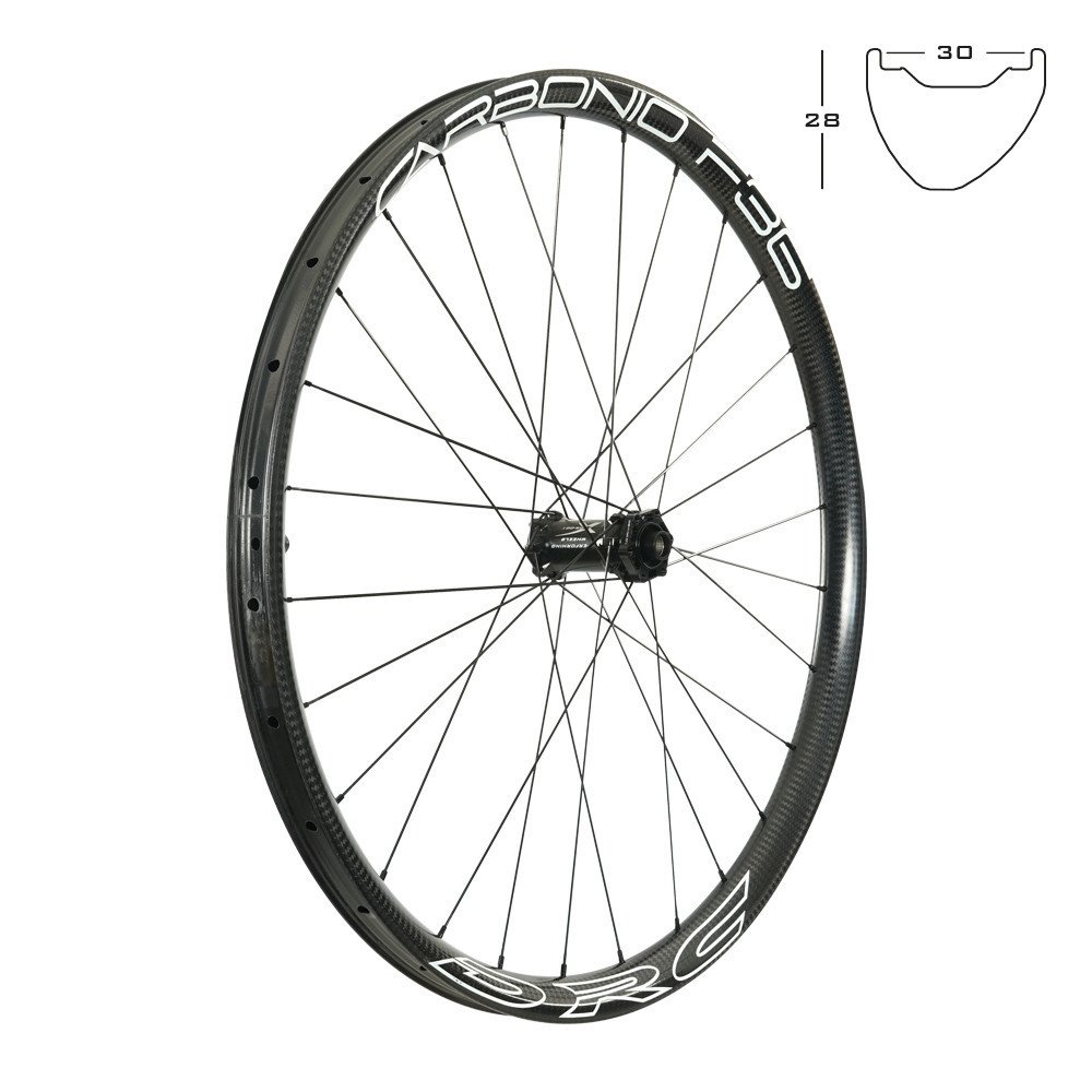 Front Wheel F-36 CARBONIO i30 Tubeless ready Disc 29 Boost - 6 holes
