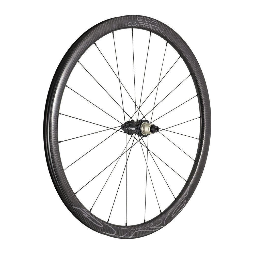 Rear Wheel GDR CARBON 35 i24 Tubeless ready Disc 28/700C - Campagnolo N3W, Center Lock 