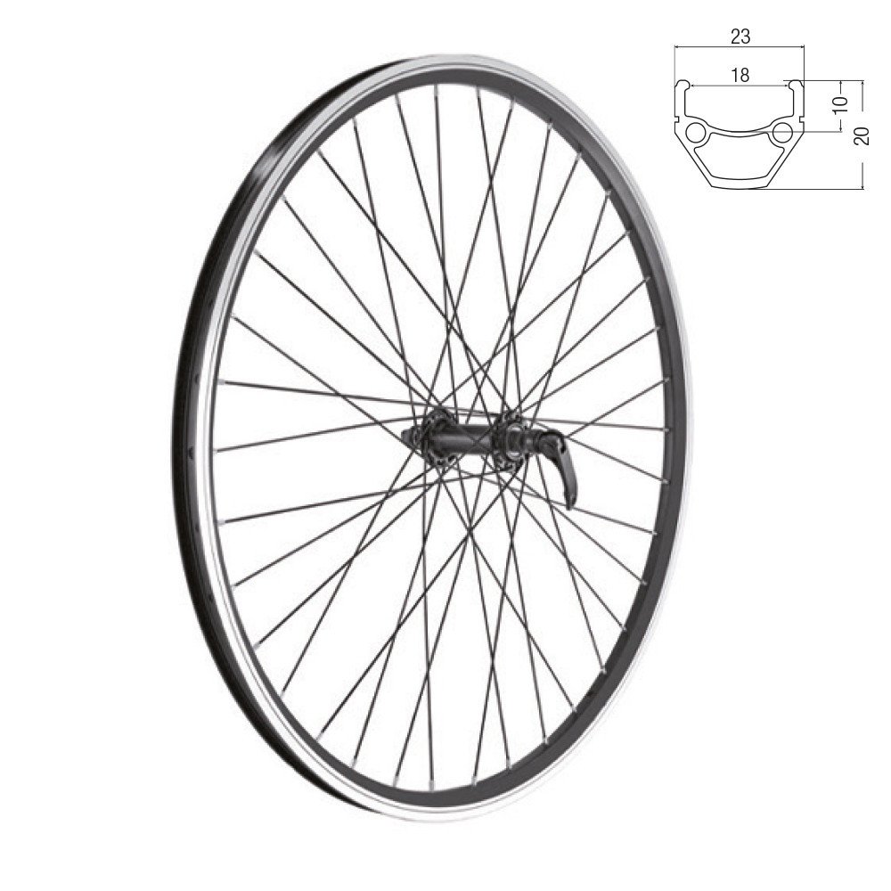 KAURIS MTB 2.0 V-Brake wheel - Front 29 with quick release hub