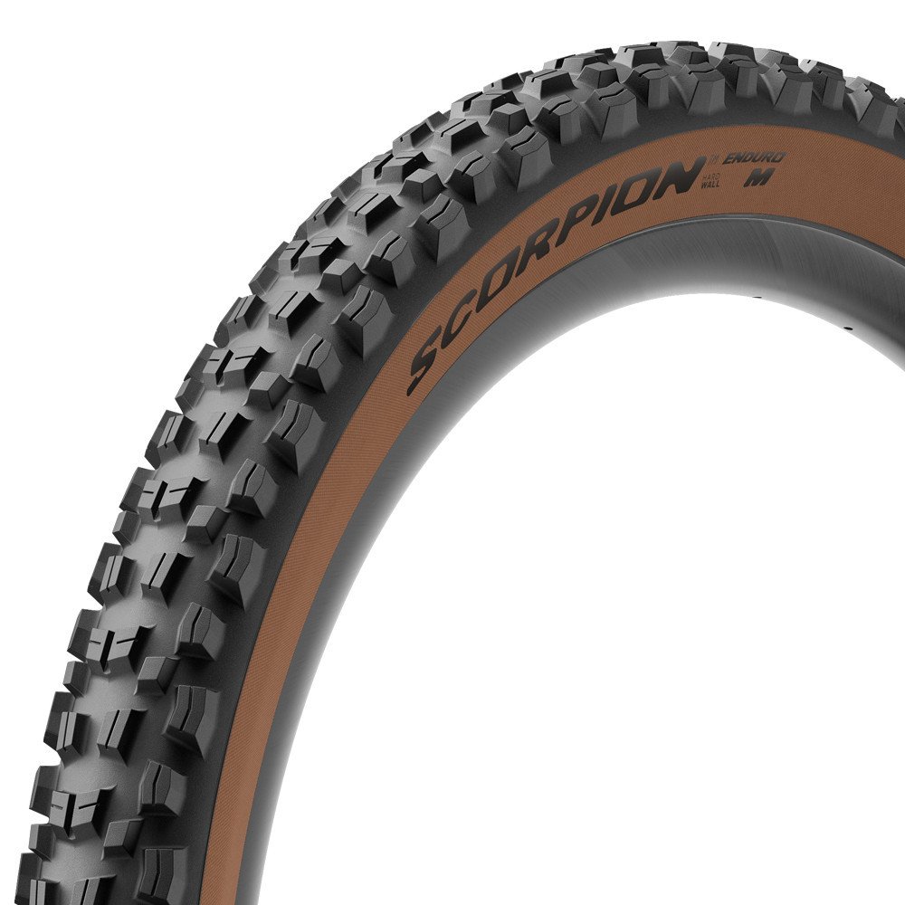 Tyre SCORPION ENDURO M - 29X2.40, black brown (Classic), HardWall