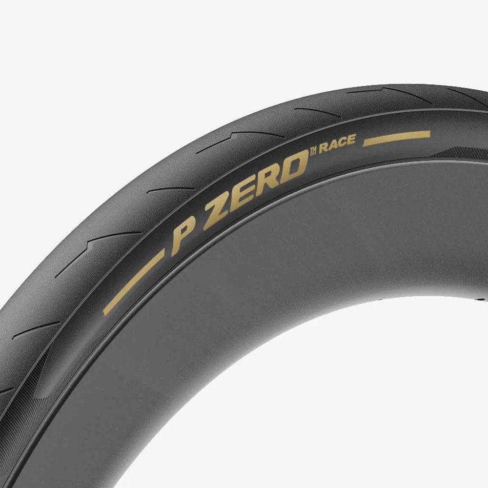 Tyre P ZERO RACE IT - 700x26, gold, Techbelt road