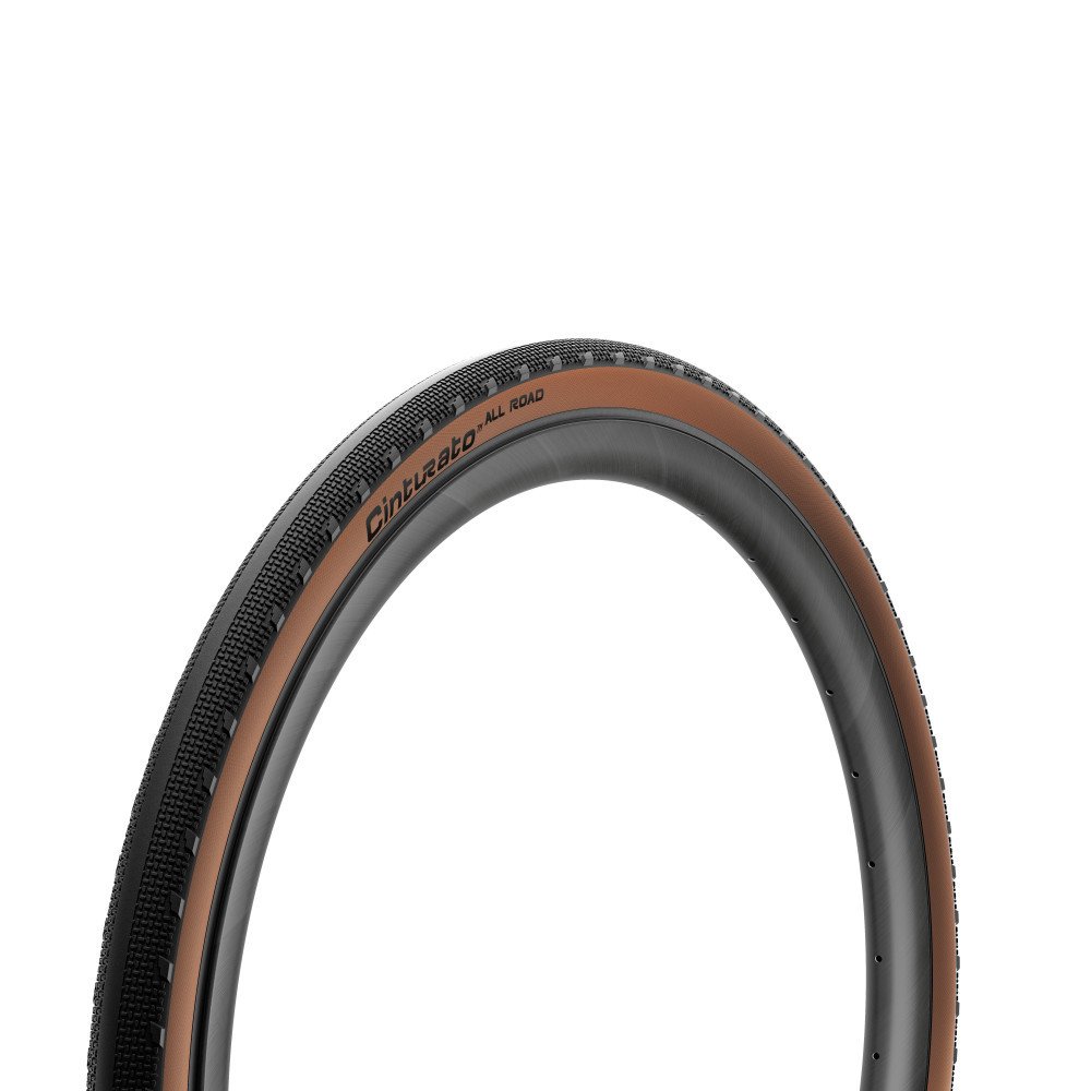 Tyre CINTURATO ALL ROAD - 700X40, black brown (classic), Techwall gravel