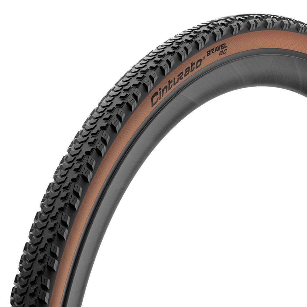 Tyre CINTURATO GRAVEL RC - 700x40, black brown (classic), Techwall gravel