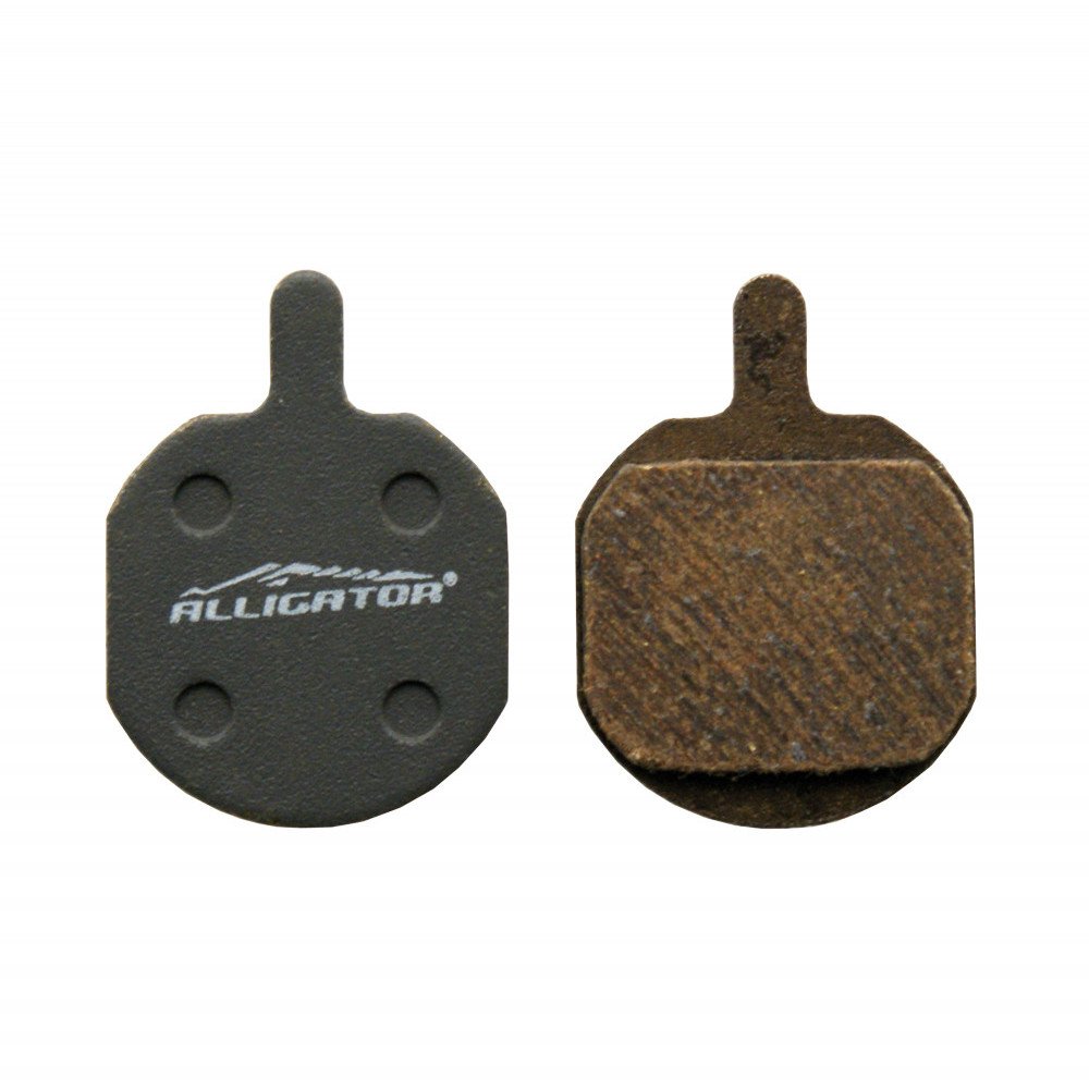 Brake pads ALLIGATOR MECHANICAL - Semi-metallic, 1 set
