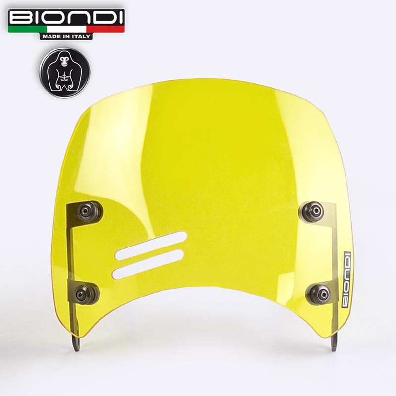WINDSHIELD R. ENFIELD METEOR350 21 YELLOW - CAFFE