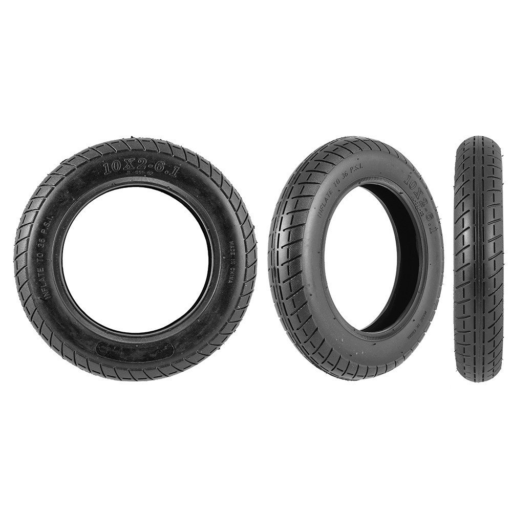 Tyre electric scooter - 10 X 2, black, inner tube