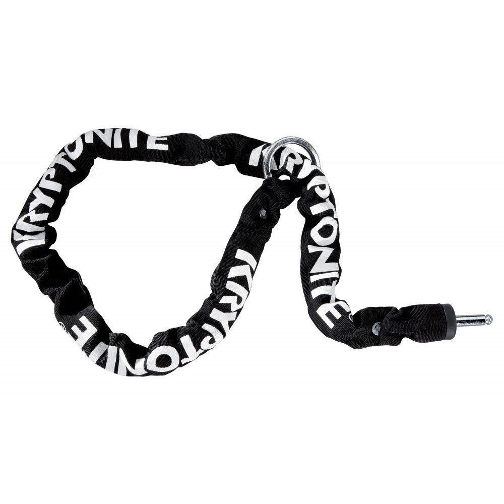 Chain PLUG-IN with ring lock - black