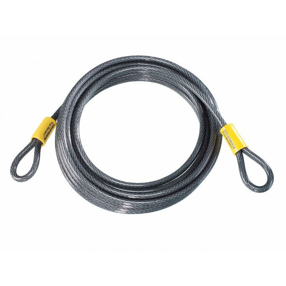 Double looped cable KRYPTOFLEX 3010 - silver yellow
