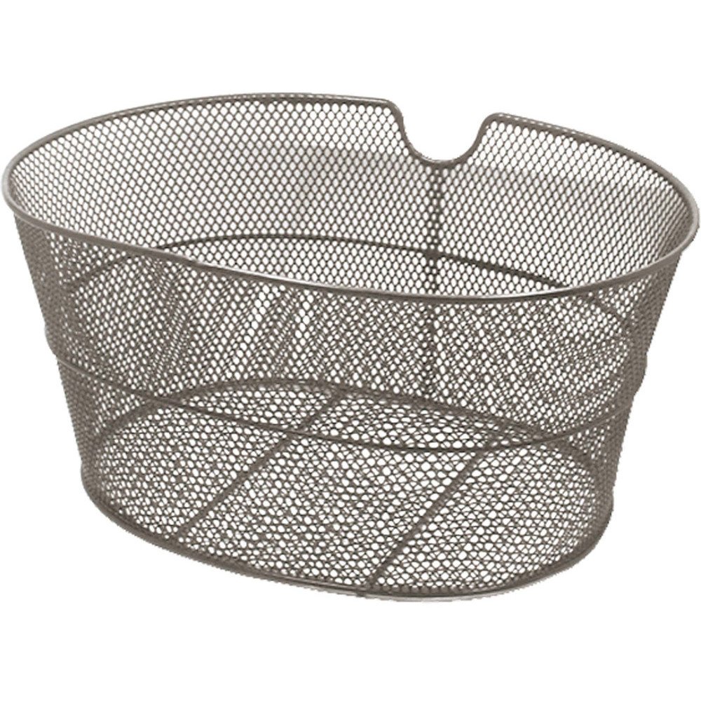 Front basket OVAL - grey