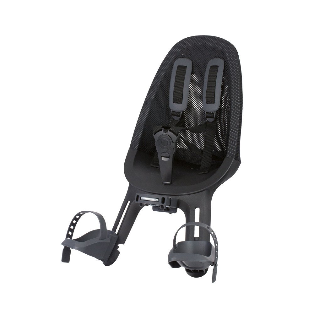 Front child bike seat AIR FRONT - black