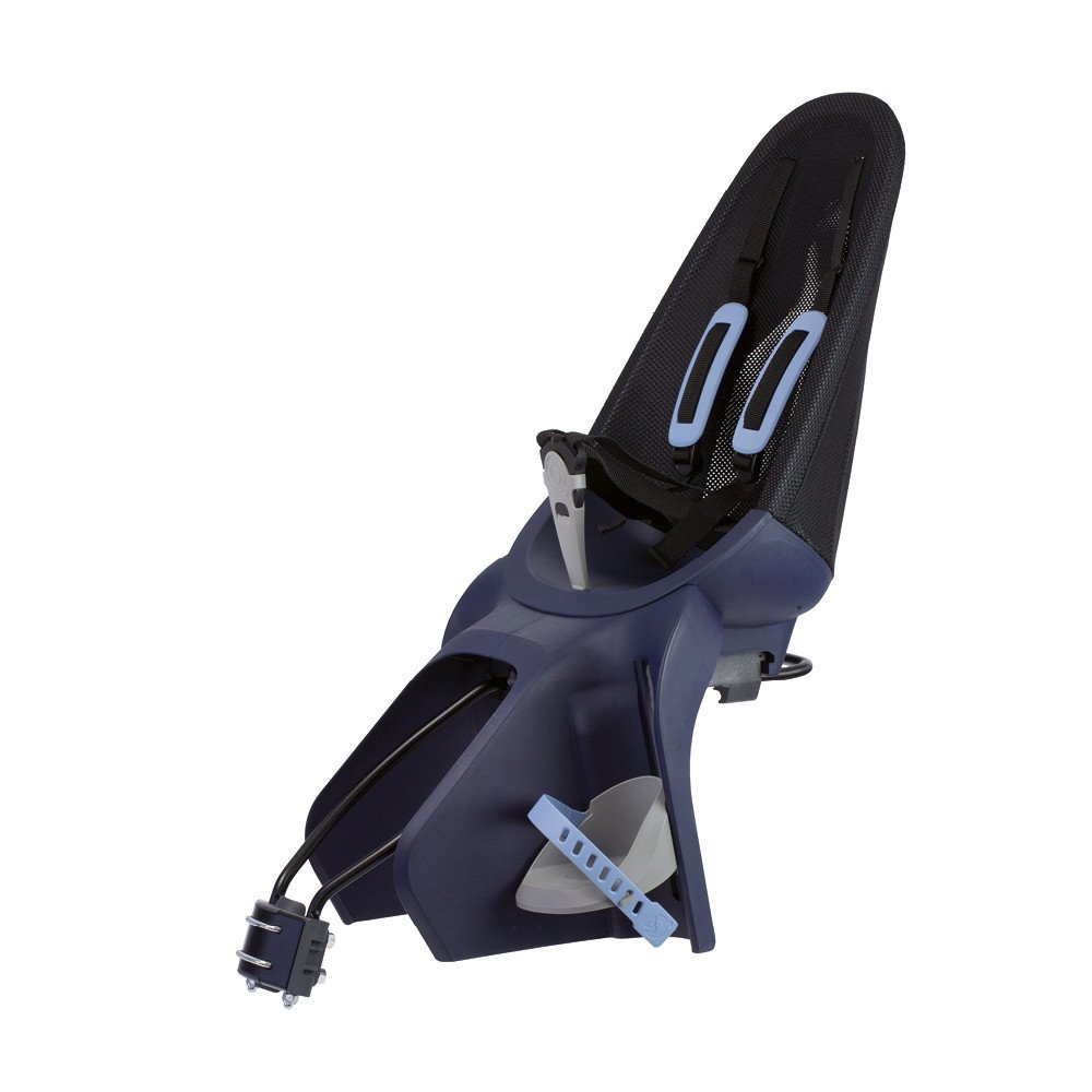 Rear child bike seat AIR REAR frame mount - black blue