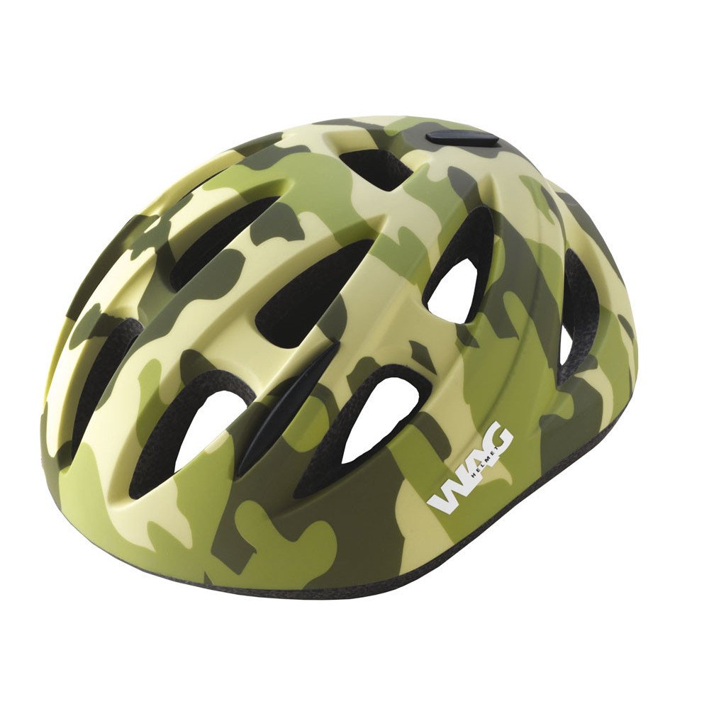 Helmet SKY KID - S (52-56 cm), camouflage green