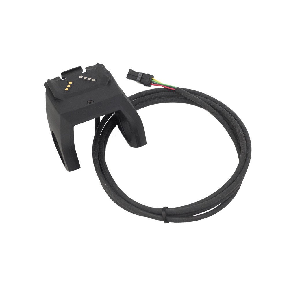  Display Holder for Intuvia and Nyon, including cable for drive unit and 3 x 4 rubber spacers (31.8 mm, 25.4 mm, 22.2 mm)