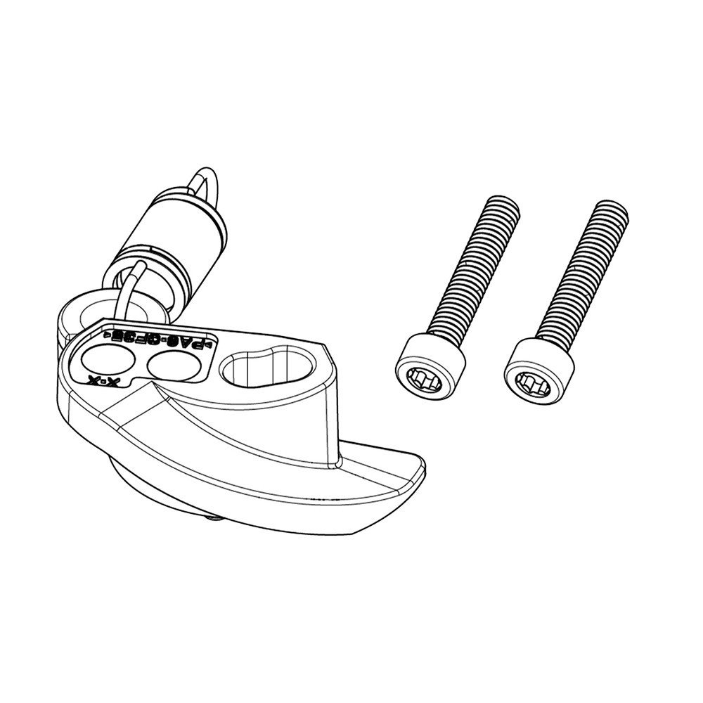 Locking mechanism CompactTube kit, vertical (BBP324Y)