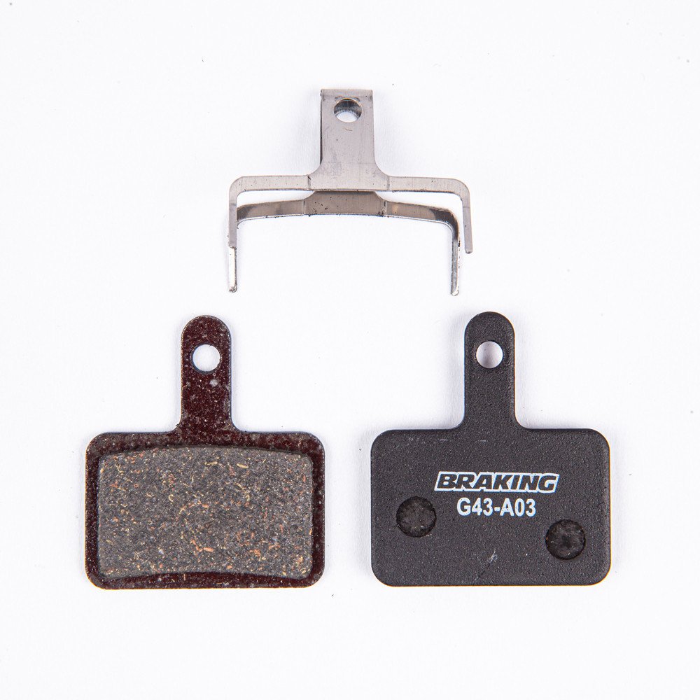 Brake pads BRAKING F.I.R.S.T./INCAS 2.0/SHIMANO DEORE - Organic, 1 set